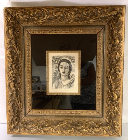 Jeune Fille Aux Boucles by Henri Matisse (1 of 6)