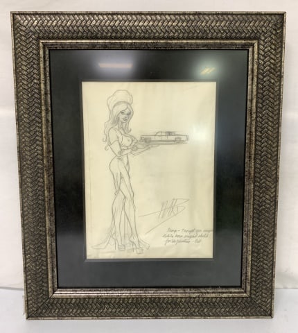 Original Pencil Drawing Bill Ward Torchy Comics (1 of 4)