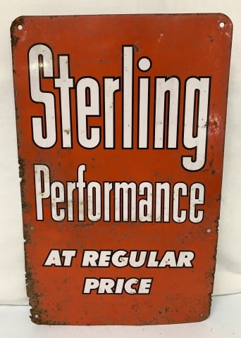 Metal Single Side Sterling Performance Sign (1 of 4)
