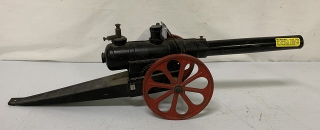 Firing Metal Cannon (1 of 6)