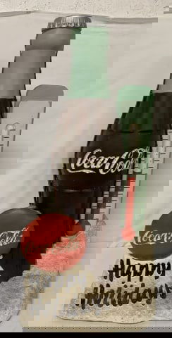 Coca-Cola Happy Holidays figural bottle display (1 of 8)