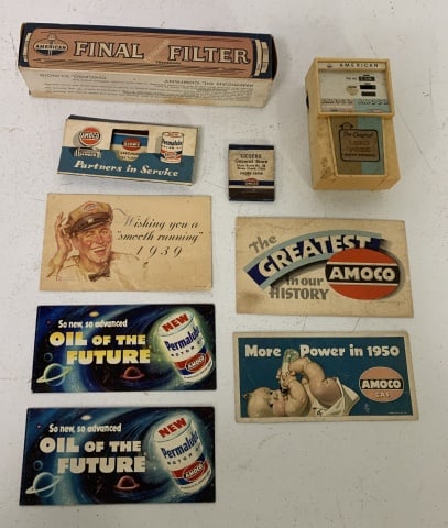 lot of Amoco adv. Items (1 of 10)