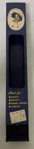 Metal Morton Salt Display Dispenser (1 of 7)