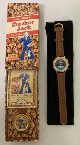 lot of 2 Cracker Jack & Apollo 11 Wrist Watches (1 of 4)
