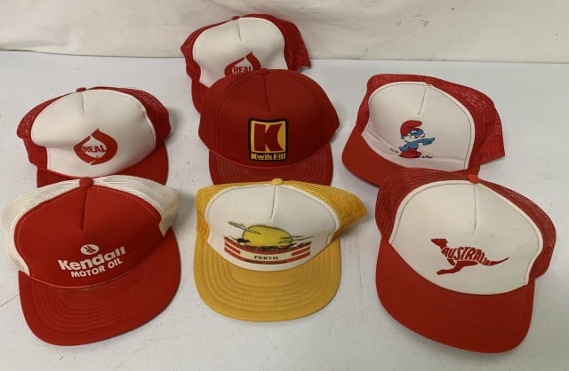 Lot of 7 Vintage Trucker Hats (1 of 5)