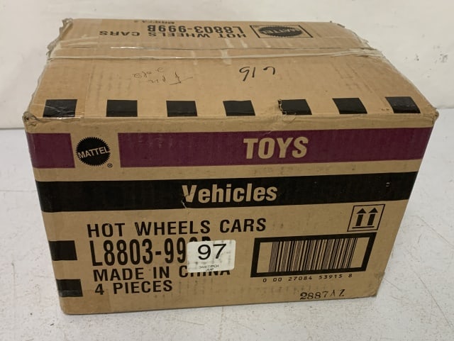 4 Hot Wheels cars tin sets in boxes M3393 (1 of 2)