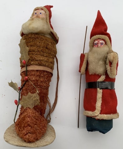 lot of 2 Vintage Santa Claus Boot, other (1 of 6)