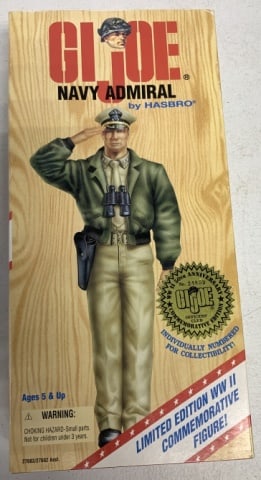 Hasbro GI Joe Navy Admiral WWII Figure (1 of 4)