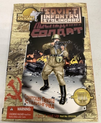 Ultimate Soldier Soviet Infantry Stalingrad Figure: looks complete