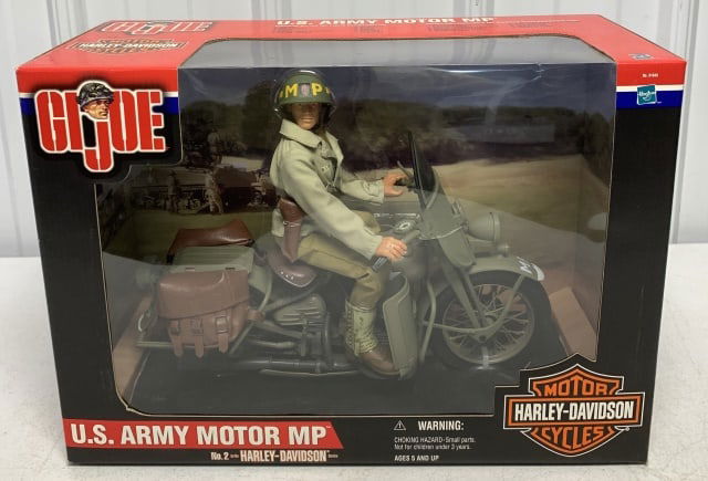 Hasbro GI Joe US Army Motor MP Harley Davidsion (1 of 2)