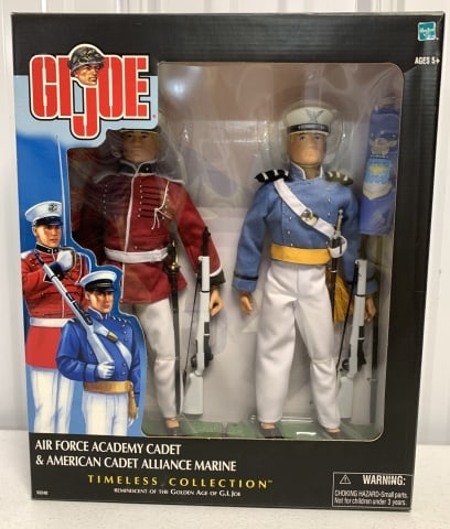 GI Joe Air Force Academy Cadet Alliance Marine: Timeless Collection, tape on bottom flap has been torn