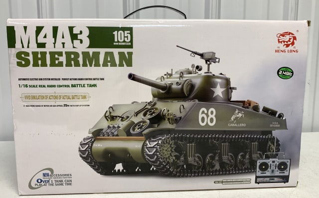Heng Long M4A3 Radio Control Sherman Tank (1 of 3)