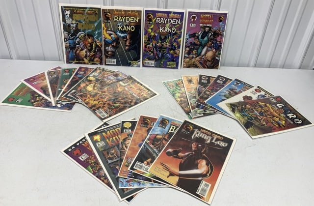 20+ Malibu Mortal Kombat Comics (1 of 5)