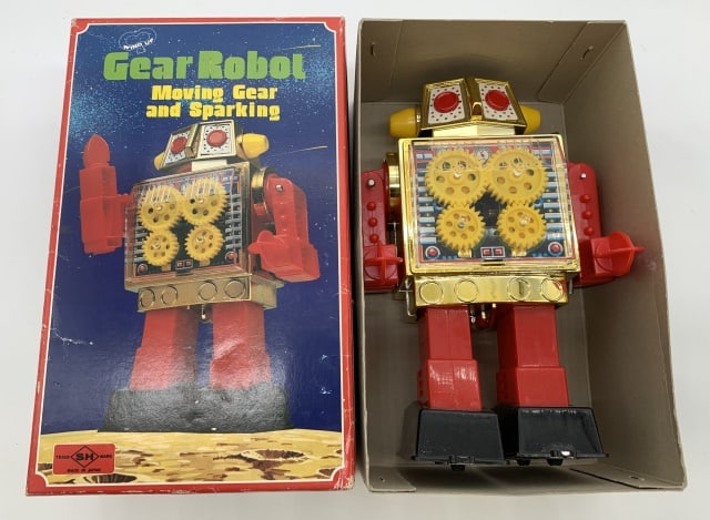 ST Wind Up Gear Robot Toy (1 of 2)