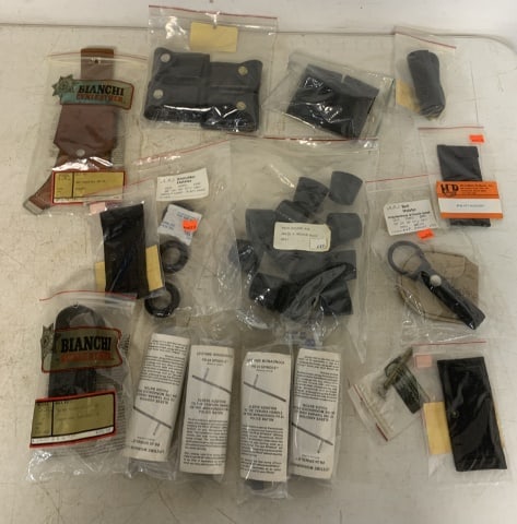 lot of police duty gear (1 of 6)