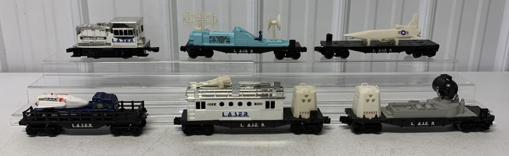 lot of 6 Lionel Laser Train Set (1 of 4)