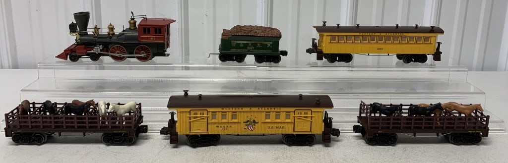 lot of 6 Lionel Trains, Engine, Tender, others (1 of 4)
