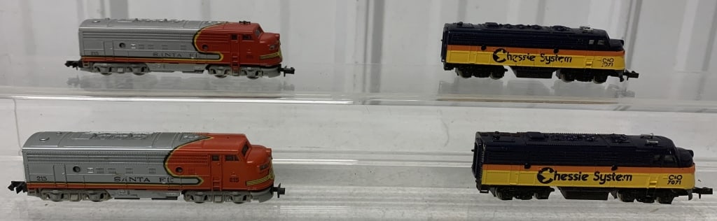 4 N scale engines; Rapido and Bachmann (1 of 3)