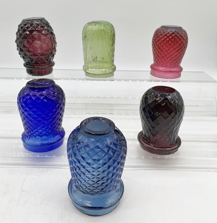 lot of 6 Glass Fairy lights (1 of 5)