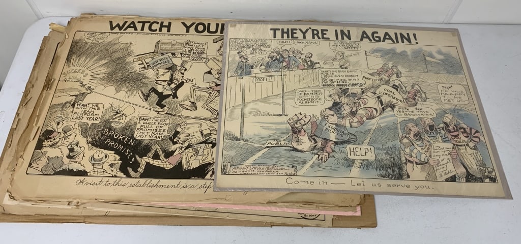 20+ Vintage Political Cartoons from the 1920's (1 of 5)