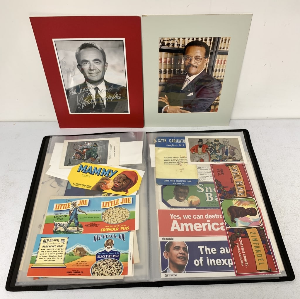 3 Binder WWII Propaganda, Black Americana other (1 of 6)