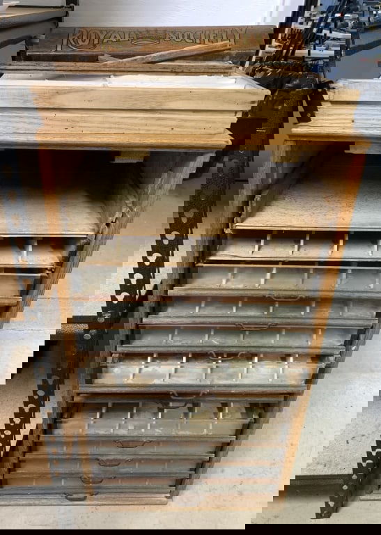 Royal Society Spool Cabinet (1 of 5)