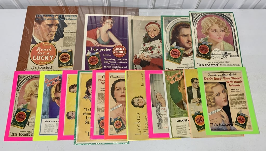 15+ Vintage Lucky Strike Cigarette Ads (1 of 7)