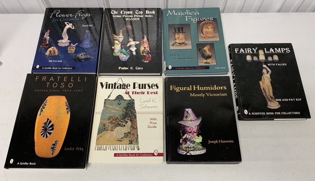 7 Collector Guide Books-Fairy Lamps, Flower Frogs (1 of 4)