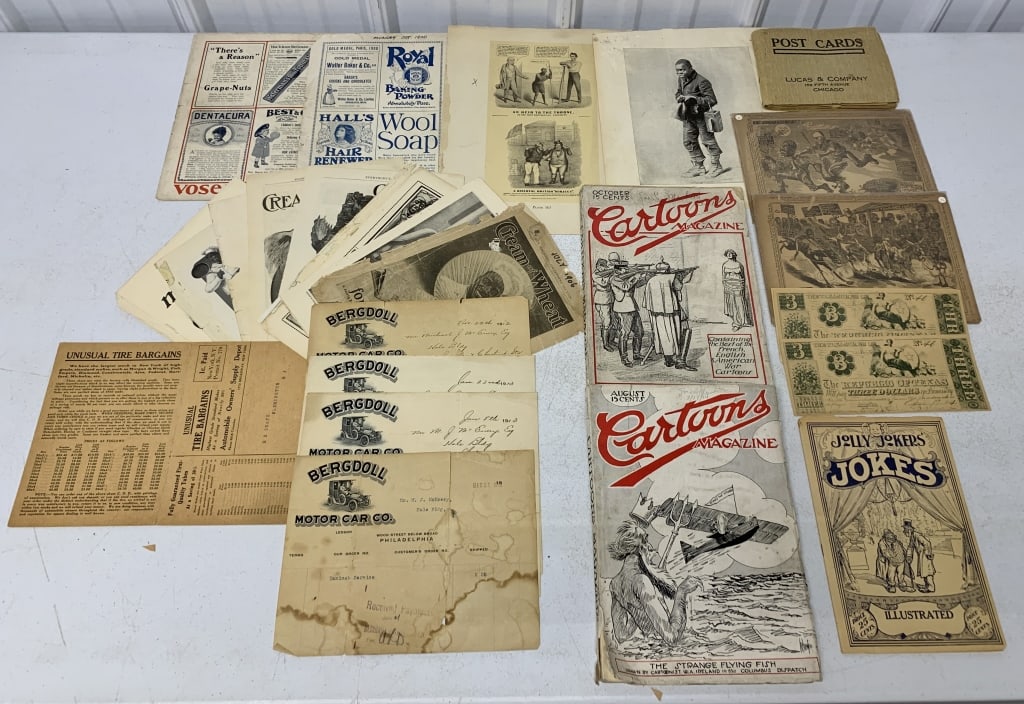 8 pcs- Black Americana, Holiday Postcards, adv (1 of 6)