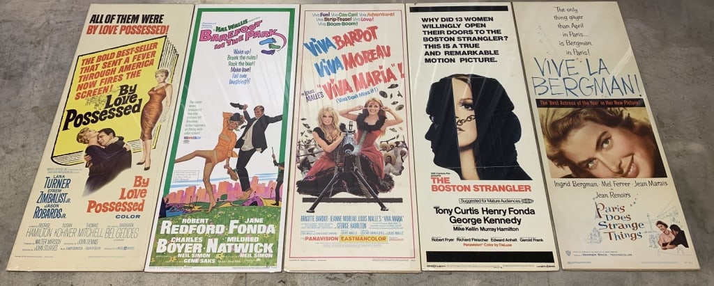 5 Vintage Movie Posters Barefoot in the Park other (1 of 5)