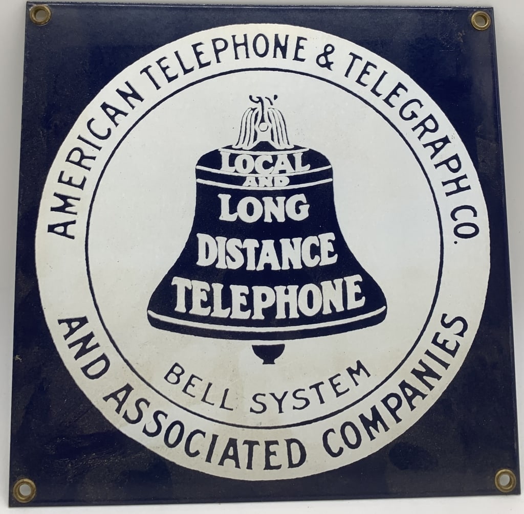 Contemporary Porcelain Bell System Sign (1 of 4)