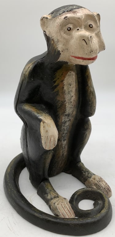 Cast Iron Monkey Bank (1 of 5)