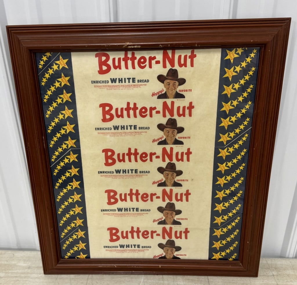 Framed Butter Nut Bread Sign (1 of 1)