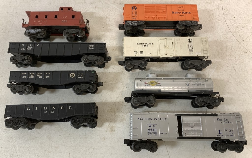 lot of 8 Lionel Train  Cars w/ Original Boxes (1 of 10)