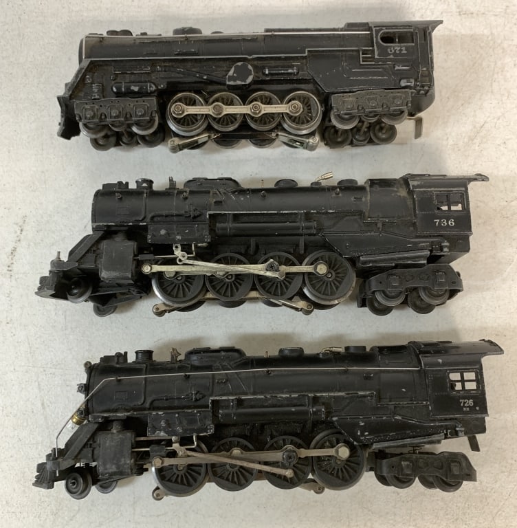 lot of 3 Lionel Locomotive Engines (1 of 4)