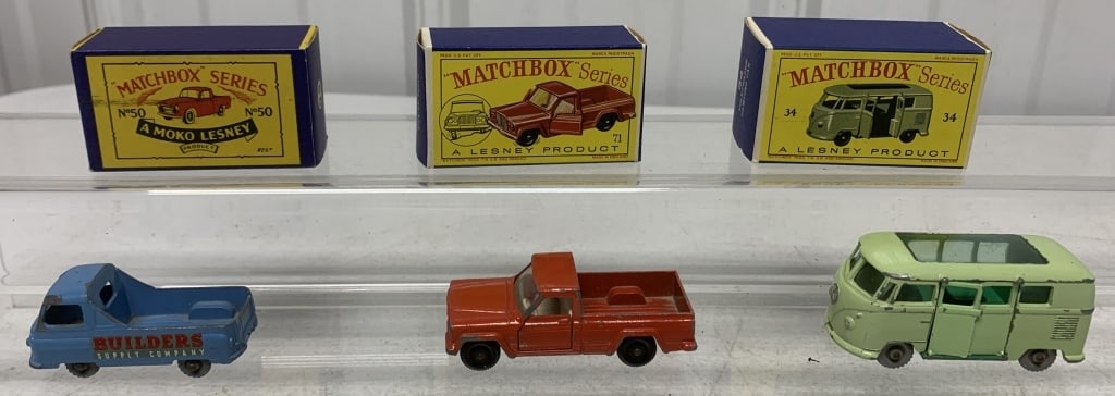 Matchbox #34, #50 and #71 with boxes (1 of 11)