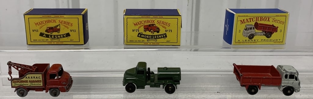 Matchbox #3, #13 and # 71 with boxes (1 of 11)