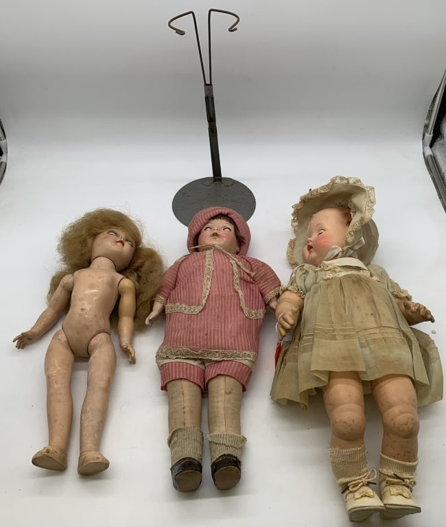 3 Dolls,Stand,Effenbee Sweetie Pie,Others (1 of 7)