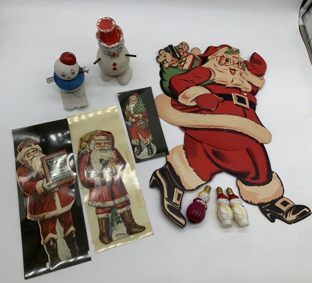 lot of Vintage Christmas items (1 of 10)