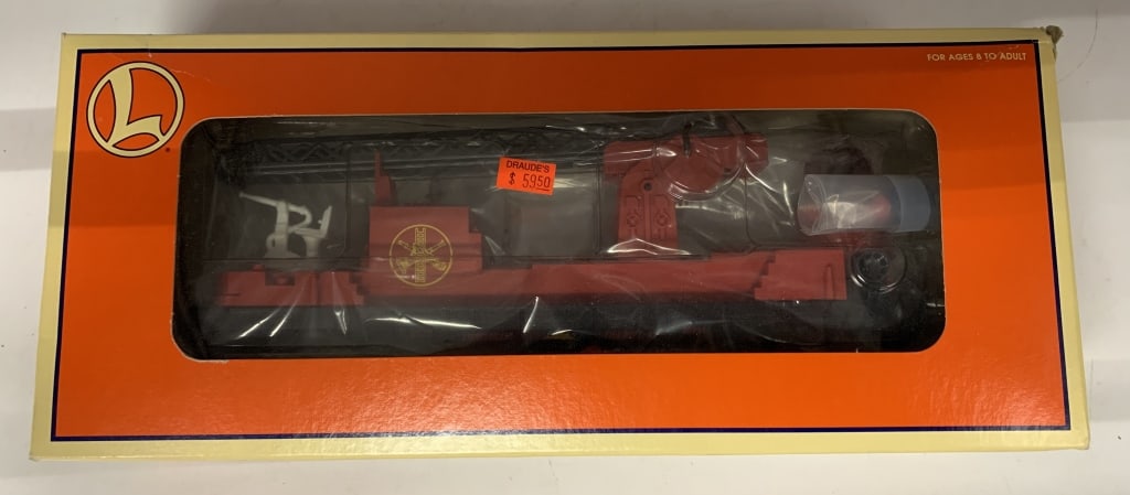 Lionelville Ladder Car,NIB: box corner torn