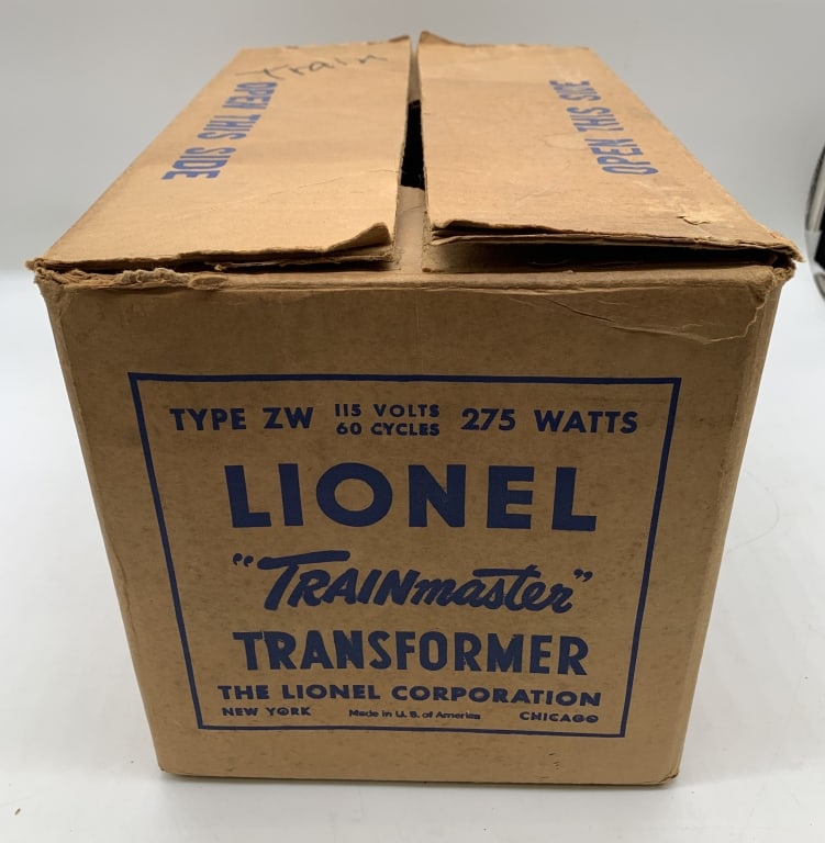 Lionel Trainmaster Transformer Type ZW,in Box (1 of 3)