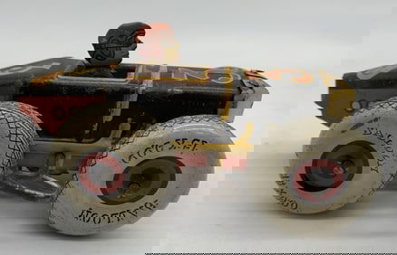 Marx #3 tin litho wind-up race car