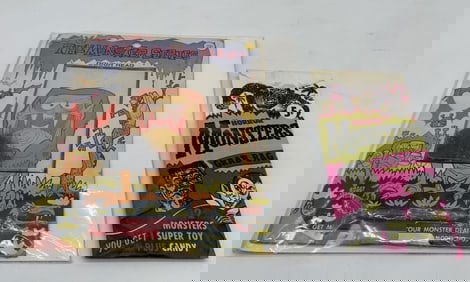 lot of 2 vintage monster items