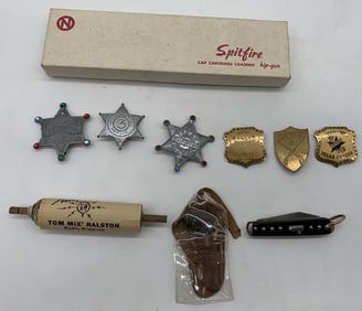 lot of 10 Vintage Western related items