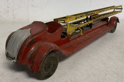 Kingsbury Toys Tin Fire Truck