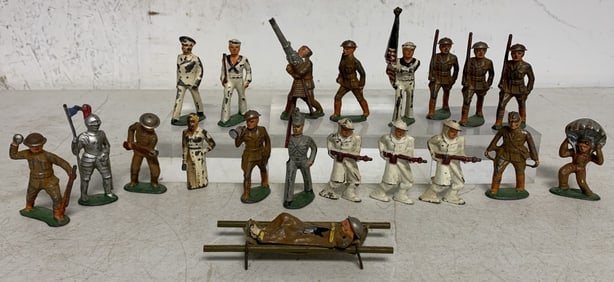 (20)Barclay Cast Soldiers, Military Figures, other