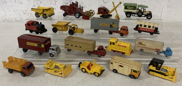15+ Lesney, Matchbox, Major Pack Toys