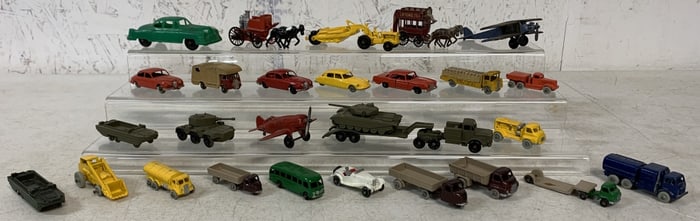 20+ Lesney, Tootsietoy, Hubley Toys