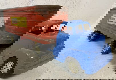 Marx Hi-Way Express Van Lines Tractor & Trailer