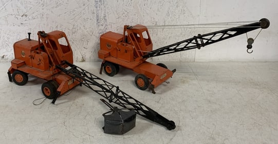 2 Doepke Pressed Steel Unit Steam Shovels